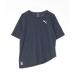 [PUMA] короткий рукав футболка L темно-синий мужской 