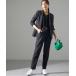 [7days Life Styling] брючный костюм S угольно-серый женский 