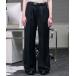  слаксы SEMI-WIDE STRAIGHT SLACKS PANTS / Semi-wide распорка слаксы брюки мужской женский 