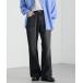  широкий брюки джинсы Vintage обработка Semi-wide flair Denim брюки [ омыватель bru/ скорость ./ подвеска tenabru материалы ] мужской 