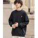[U.S. POLO ASSN.] тренировочный cut and sewn M черный мужской 