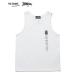 [CRIMIE] безрукавка tops X-LARGE белый мужской 