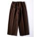 [FREAK'S STORE] легкий брюки LARGE Brown мужской 