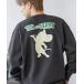 [TOM&amp;JERRY] тренировочный cut and sewn MEDIUM серый мужской 