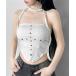  tube top bare top [ cup имеется ] отверстие дизайн tube top 