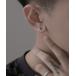  серьги EK565/ черный Stone пара серьги / обе уголок для / мужской (NEZ) мужской женский 