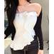  tube top bare top cup имеется оборка bare top бюстье 