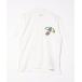 [Design Tshirts Store graniph] короткий рукав футболка [tom&jerry сотрудничество ] S белый мужской 