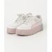[PUMA] [KIDS] low cut спортивные туфли 24.5cm белый Kids 
