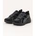 [PUMA] low cut спортивные туфли 22.5cm черный × черный мужской 