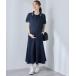  материнство [UV cut ] материнство кормление One-piece l Polo дизайн русалка Silhouette кормление . имеется производство передний послеродовой соответствует 