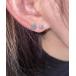  серьги [Rz][456820]Y2K Silver Star серьги (RZ) мужской женский 