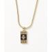 [Guess] колье ONE SIZE черный × Gold мужской 