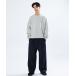 [FREAK'S STORE] тренировочный cut and sewn LARGE пепел серый мужской 