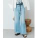  широкий брюки джинсы Denim Denim брюки [RIMH][3 размер развитие / стиральная машина мытье OK] flair Denim брюки женский 