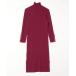 [TONAL] вязаный One-piece 38 лиловый женский 