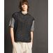 [MAISON SPECIAL] безрукавка tops 1 черный мужской 