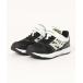 [New Balance] [KIDS] low cut спортивные туфли 19.0cm черный × белый Kids 