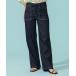  широкий брюки джинсы Denim Denim брюки EDWIN LADIES Jerseys COOL легкий Baker широкий Denim брюки [.] женский 