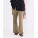  брюки стрейч flare pants [ стиральная машина OK| легкий утюг ] женский 
