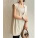 [She's Closet] безрукавка tops FREE слоновая кость женский 