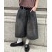  широкий брюки джинсы VINTAGELIKE DENIM WIDE SHORTS (JORTZ)| Vintage Like Denim Joe tsu мужской женский 