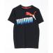 [PUMA] короткий рукав футболка M черный мужской 