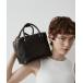 �{�X�g���o�b�O 2way real leather cube mini boston bag / 2way���A�����U�[�L���[�u�~�j�{�X�g�� ���f�B�[�X