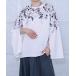 [Ellno Loset] тренировочный cut and sewn SMALL "теплый" белый мужской 