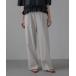  слаксы брюки linen Like tuck брюки женский 