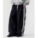 ���C�h�p���c �p���c �uESC STUDIO�vHOMIE 3-stripe track panrt / �u�C�[�G�X�V�[�X�e���f�B�I�v�z�[�~�[�X���[�X�g���C�v�i�C�����g���b�N�p���c