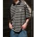  рубашка-поло короткий рукав CLASSICAL EMBROIDERY BORDER DRAWSTRING POLO| классический вышивка окантовка draw -тактный кольцо Polo мужской женский 