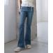 [CHAN ME] Denim брюки SMALL голубой женский 