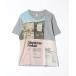 [Design Tshirts Store graniph] короткий рукав футболка M серый мужской 