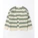  материнство Bubble Knit Cardigan || Laurel Stripe
