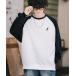 [KANGOL] тренировочный cut and sewn M белый мужской 