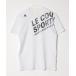 [le coq sportif] короткий рукав футболка M белый мужской 