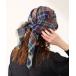  шарф бандана MOISMONT SECRET tartan проверка женский 
