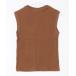 [FRAY I.D] безрукавка tops FREE Brown женский 