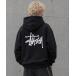  Parker обратная сторона ворсистый [STUSSY] Stussy BASIC LOGO raising of HOODIE / STTUSSY.02 мужской женский 