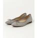 [ODETTE E ODILE] Flat туфли-лодочки 23.5cm серый женский 