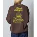 [FREAK'S STORE] тренировочный cut and sewn LARGE Brown мужской 
