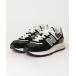 [New Balance] low cut спортивные туфли 23.5cm черный мужской 