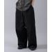  широкий брюки брюки WIDE STRAIGHT STUDS WORK PANTS| широкий распорка заклепки рабочие брюки мужской женский 