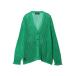 [MANASTASH] вязаный кардиган M moss green мужской 