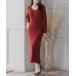 [JULIA BOUTIQUE] вязаный One-piece ONE красный женский 