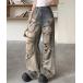  широкий брюки джинсы Denim Denim брюки повреждение Denim широкий брюки женский 
