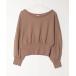 [Lil Ambition] тренировочный cut and sewn FREE Brown женский 