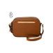 [FOSSIL] сумка "почтальонка" FREE Brown женский 