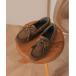 [LOWRYS FARM] мокасины обувь MEDIUM Brown женский 